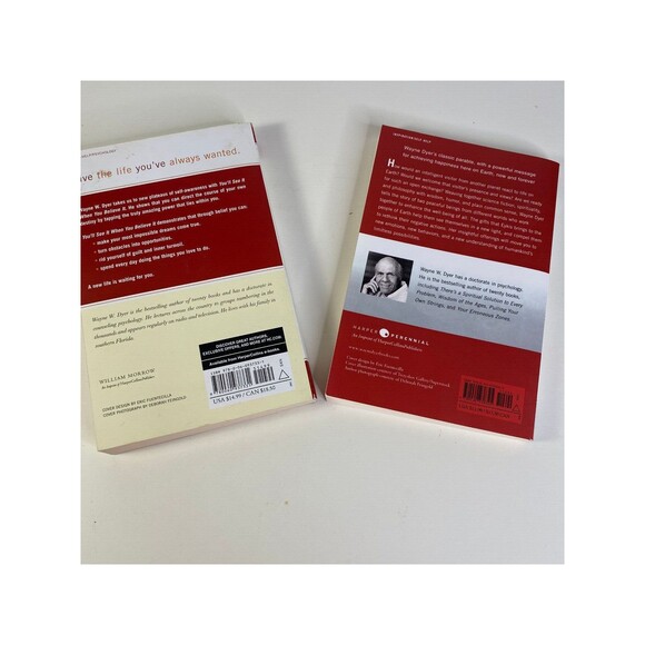 Set of 2 Wayne Dyer Books Gifts from Eykis and You'll See It When You Believe It - Picture 2 of 4